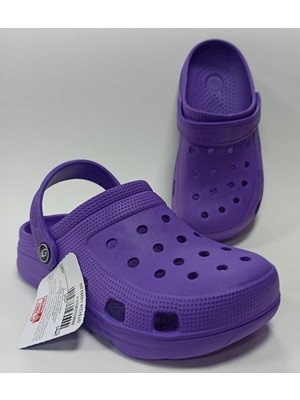 Gezer Kadın Günlük Kullanım için Hafif Mor Suya Dayanıklı Eva Sandalet Terlik