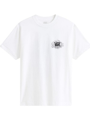 VN000SYBWHT1 Vans Hot Lines Ss Tee Erkek