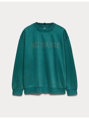 Marks & Spencer Pamuk Karışımlı Pijama Üstü