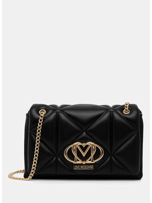 Love Moschino Siyah Kadın Omuz Çantası JC4041PP1OLC0000