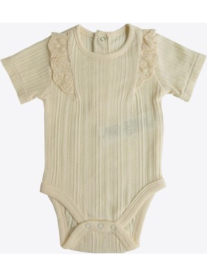 Kitikate Organik Jaclin Kısa Kol Body Natural