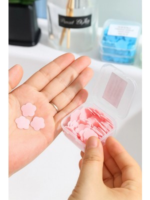 MiraLive 10'lu Renkli Mini Kağıt Sabun Kutusu – 1000 Yaprak Parfümlü, Tek Kullanımlık Taşınabilir El Sabunu