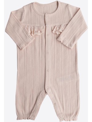 Kitikate Organik Jaclin Patiksiz Tulum Pembe