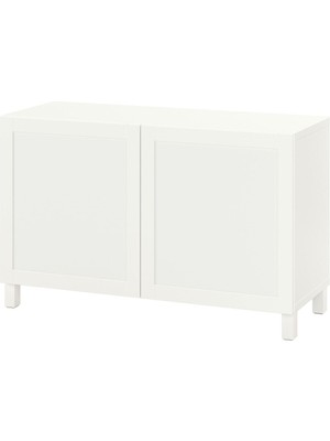 Dolap Kombinasyonu, Beyaz, 120X42X74 Cm, Hanvıken