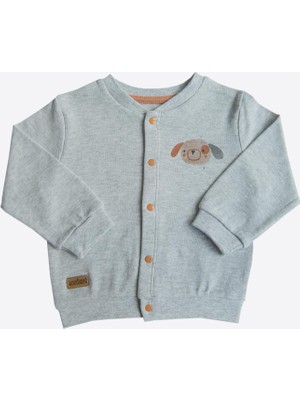 Kitikate Organik Woodland Hırka Gri