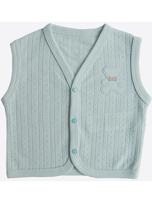 Kitikate Organik Jeremy Yelek Mavi