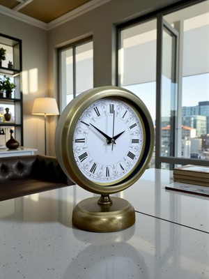 Mcg Prestij Eskitme 25 x 20 cm Metal Masa Saati