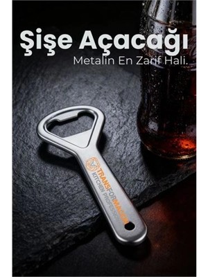 MiraLive Ergonomik Metal Şişe Açacağı - Gazoz, Kola, Bira Kapağı Açıcı