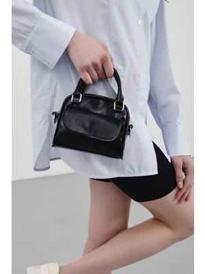 Shule Bags Nala Mini Retro Çapraz Çanta Siyah