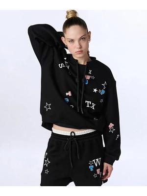 Twist PATCH'Lİ OVERSIZE SWEATSHIRT TS1260091020001