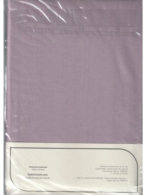 Özdilek Çarşaf Fitted Yastıklı Ranforce 100*200 Vizon Colourıst