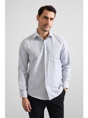 Süvari Siyah Regular Klasik Yaka Casual Gömlek