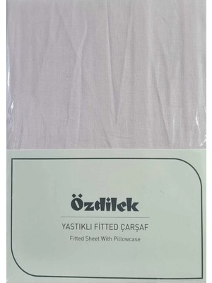 Özdilek Çarşaf Fitted Yastıklı Ranforce 120*200 Pudra Colourıst