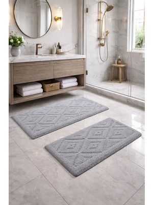 Özdilek Klozet Takımı Tuftıng Smart Gri 60X100+4