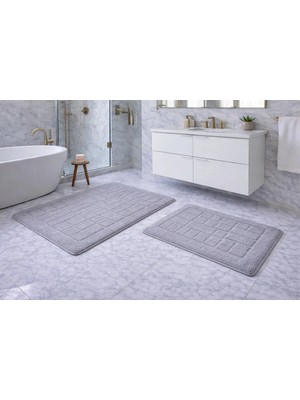 Özdilek Klozet Takımı Tuftıng Story Gri 60X100+4