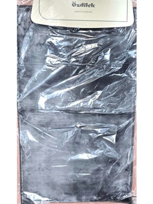 Özdilek Paspas Takımı Post Fur Cube Antrasit