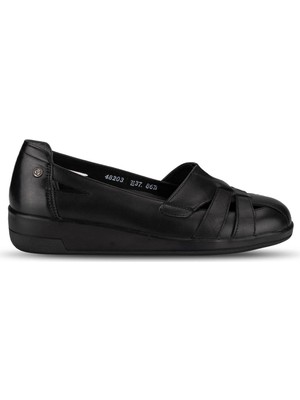 Forelli 48203 Vanesa Kadın Comfort Ayakkabı - SİYAH