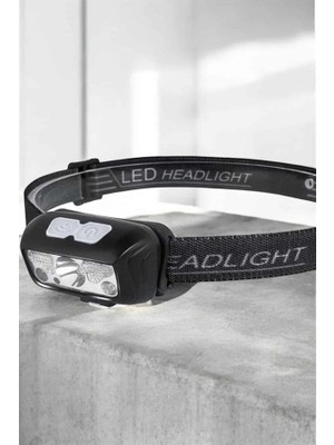 Epilons Mey Ithalat® Kafa Lambası Kamp Lambası Sensörlü Şarjlı Ayarlanabilir