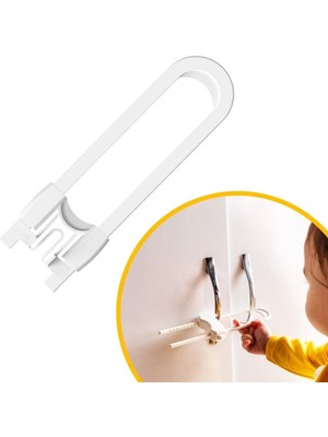 Epilons Mey Ithalat® Bebek Çocuk Çekmece ve Dolap Koruma Raylı Güvenlik Sistemi Emniyet Kilidi