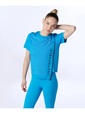 Twist KONTRAST FERMUARLI ASİMETRİK TİŞÖRT TS1260070097089