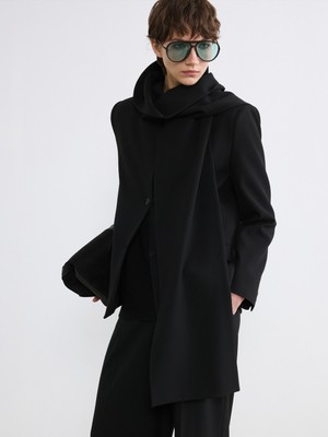 Soulife Şal Yaka Çizgili Kadın Ceket