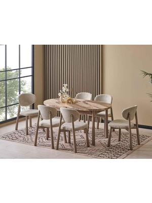 Dekorazi Manno Yemek Masası Takımı