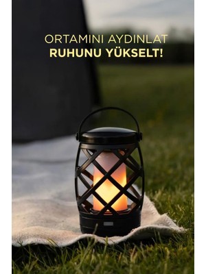 Torima Nostaljik Retro Pilli Led Işıklı Gece Lambası LW40 Siyah