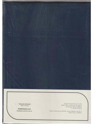 Özdilek Çarşaf Fitted Yastıklı Ranforce 100*200 Pasıfık Colourıst