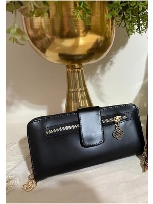 Duru Bags Wallet Gonca Detaylı Kadın Cüzda