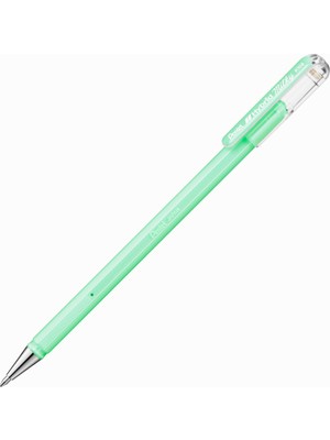 Pentel Hybrid Milky 0.8mm Jel Kalem - Pastel Yeşil