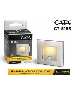 Cata CT-5183 Sensörlü Koridor Spot