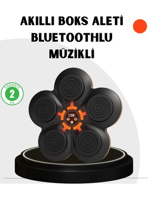 Epilons Mey Ithalat® Evde Fitness Için Akıllı Boks Makinesi Işıklı Vuruş Noktalı Bluetoothlu