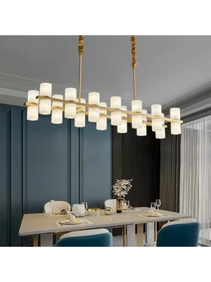 Ronisu Aydınlatma Nuvra Mermer Modern Avize – Minimalist Zarafet, Lüks Tasarım Ra-Avz- 7102-38-27