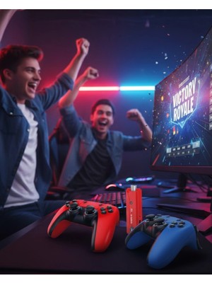 Argesco Mühendislik 10K Hd Android Oyun Konsolu 64GB Çift Kumandalı Tv Stick