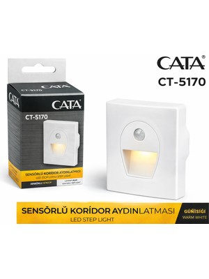 Cata CT-5170 Sensörlü Koridor Spotu