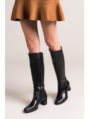 Fox Shoes Siyah Kadın Çizme C654652709