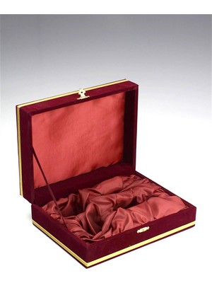 Manushum Kadife Hediye Fincan Kutusu-2 Fincan Için