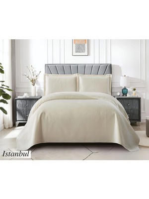 Çeyiz Merkezi Istanbul Yatak Örtüsü Kadife - Çift Kişilik