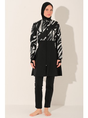 Alfasa Parmak Geçirmeli Crop Tesettür Mayo - ALF26354