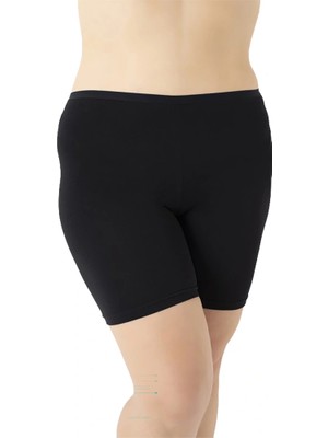 Öztaş 21011 Kadın Büyük Beden Likralı Kısa Tayt