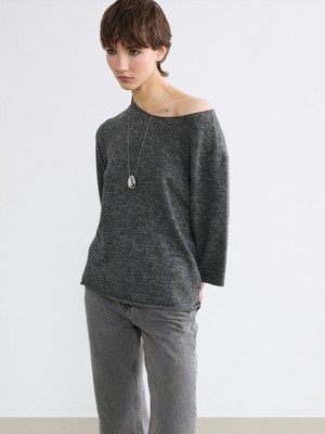 Soulife Kayık Yaka Bluz