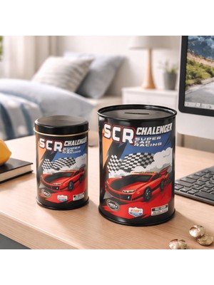 Sarkap Home Metal Kumbara ve Kalem Kutusu Seti