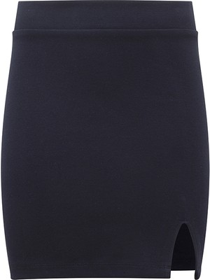 F21 Yırtmaçlı Mini Etek