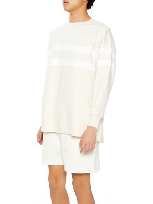 F21 Active Çizgili Sweatshirt