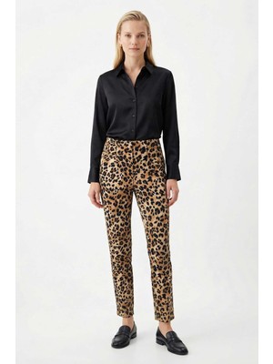 Rays 2311 Leopar Desenli Pantolon Leopar