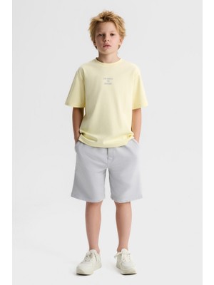 Nk Erkek Çocuk Jasper Şort 8-14 Yaş Gri