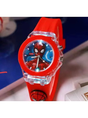 Marimari Spiderman Marvel Işıklı Çocuk Kol Saati