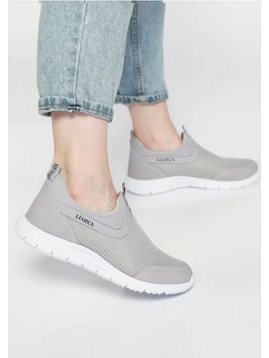 Liarca Kadın Erkek  Unisex Ortopedik Bağcıksız Nefes Alabilen Hafif Yürüyüş Sneaker Spor Ayakkabı  38