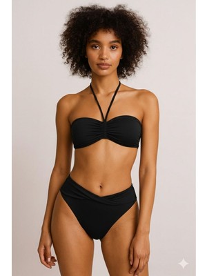Deep Beach Straplez - twist bikini takım