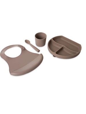 Babyjem Silikon Beslenme Seti Latte